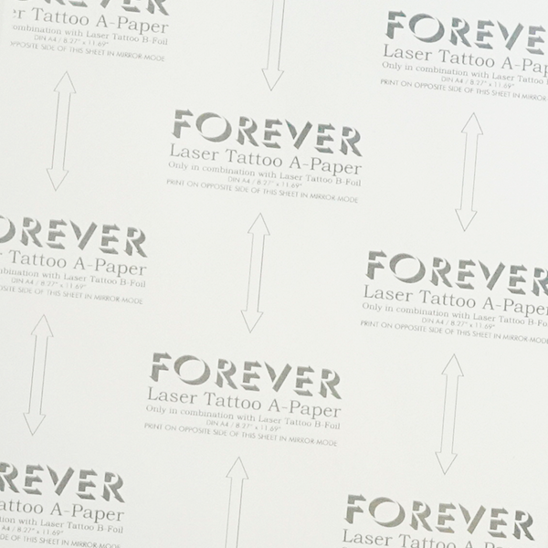Forever Tatoo Paper - All Print Head
